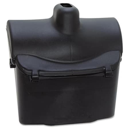 Pinpoint Lobby Pro Upright Dust Pan w/Cover 12 1/2''W Plastic Pan/Metal Handle Black PI2524463
